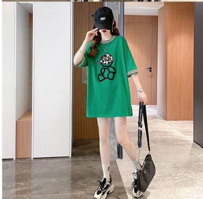 定番シンプル 好感度UP 海外トレンド カジュアル 全3色 半袖 Tシャツ ＜F-11486＞