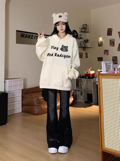人気上昇中 大人可愛い 個性的なデザイン カジュアル 肌触り抜群 男女兼用 パーカーF-9801