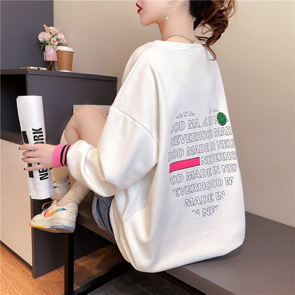 オシャレ度満点   美感いっぱい 長袖 Tシャツ カットソー＜F-2790＞