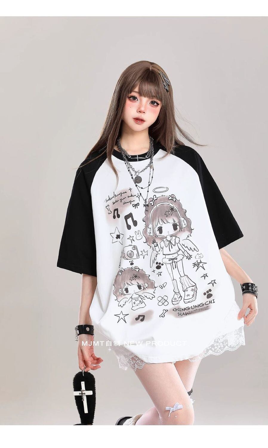絶対欲しい 売れ筋 話題沸騰中 絶対流行 早い者勝ち カジュアル 2色選択 Tシャツ<F-11278>
