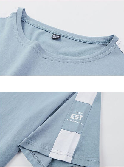 上質 肌触りよい 男女兼用 ファッション 半袖 Tシャツ F-13322