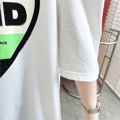 スタイリッシュ   一目惚れ Tシャツ カットソー＜F-3521＞