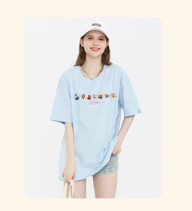 美人度アップ  着心地良い デザイン性抜群 全4色 半袖 Tシャツ F-13160