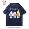 売れ筋 カジュアル 早い者勝ち プリント 男女兼用 10色選択 Tシャツ<F-11424>