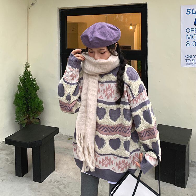 【裏起毛】 美感いっぱい 好感度満載 sweet系可愛い 2色選択 スウェットF-10380