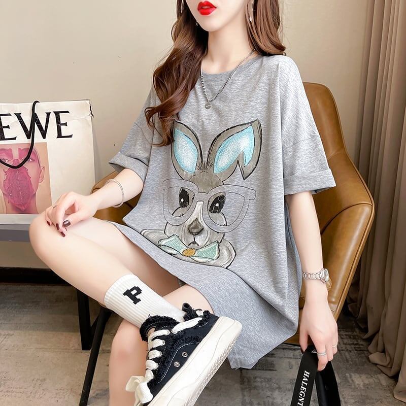 今季大好評   美感いっぱい Tシャツ カットソー＜F-3495＞