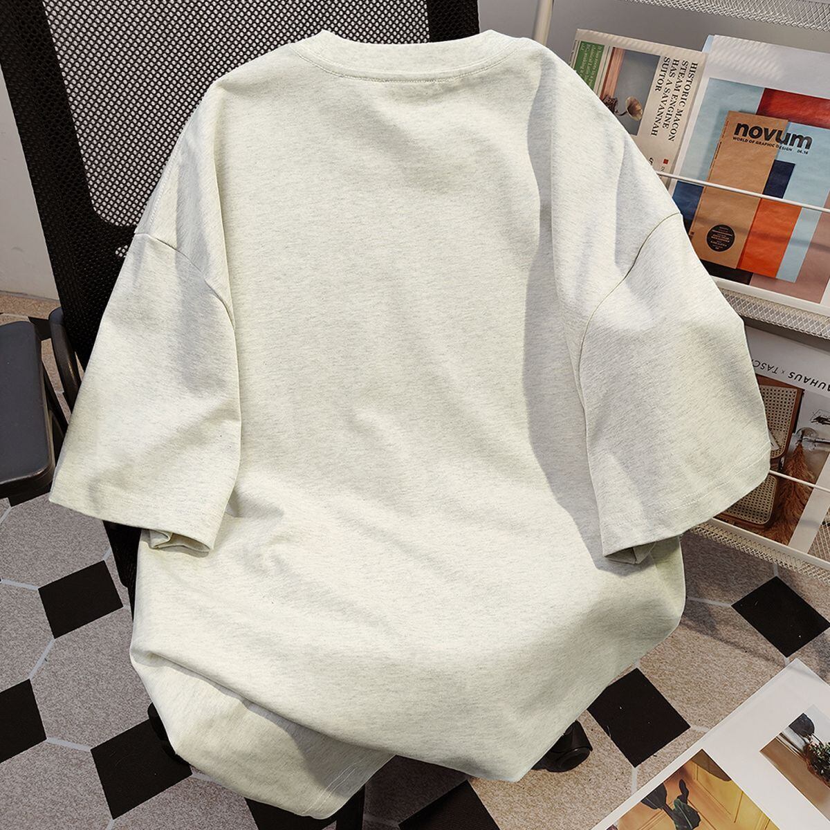 今季マストバイ プリント 定番シンプル 全5色 Tシャツ カットソー＜F-8552＞