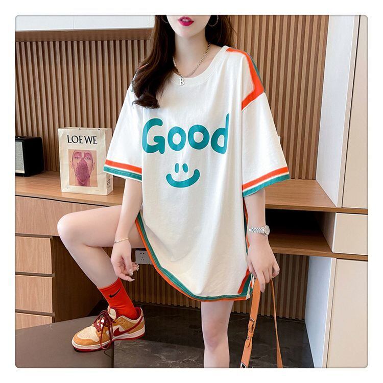 期間限定 プリント全2色 カジュアル 半袖Tシャツ カットソー ＜F-8603＞