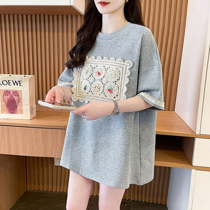好感度UP 絶対流行 売れ筋 早い者勝ち カジュアル Tシャツ<F-11348>