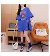 ストリートトレンド韓国風コットン半袖Tシャツ<F-2962>