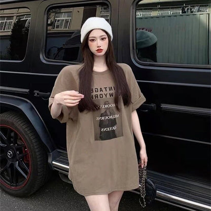 レトロ   オシャレ度満点 カットソー＜F-3309＞