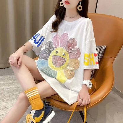 【人気急上昇中！】大人可愛い定番シンプル 好感度UP 海外トレンド カジュアル 全3色 半袖 Tシャツ ＜F-11285＞
