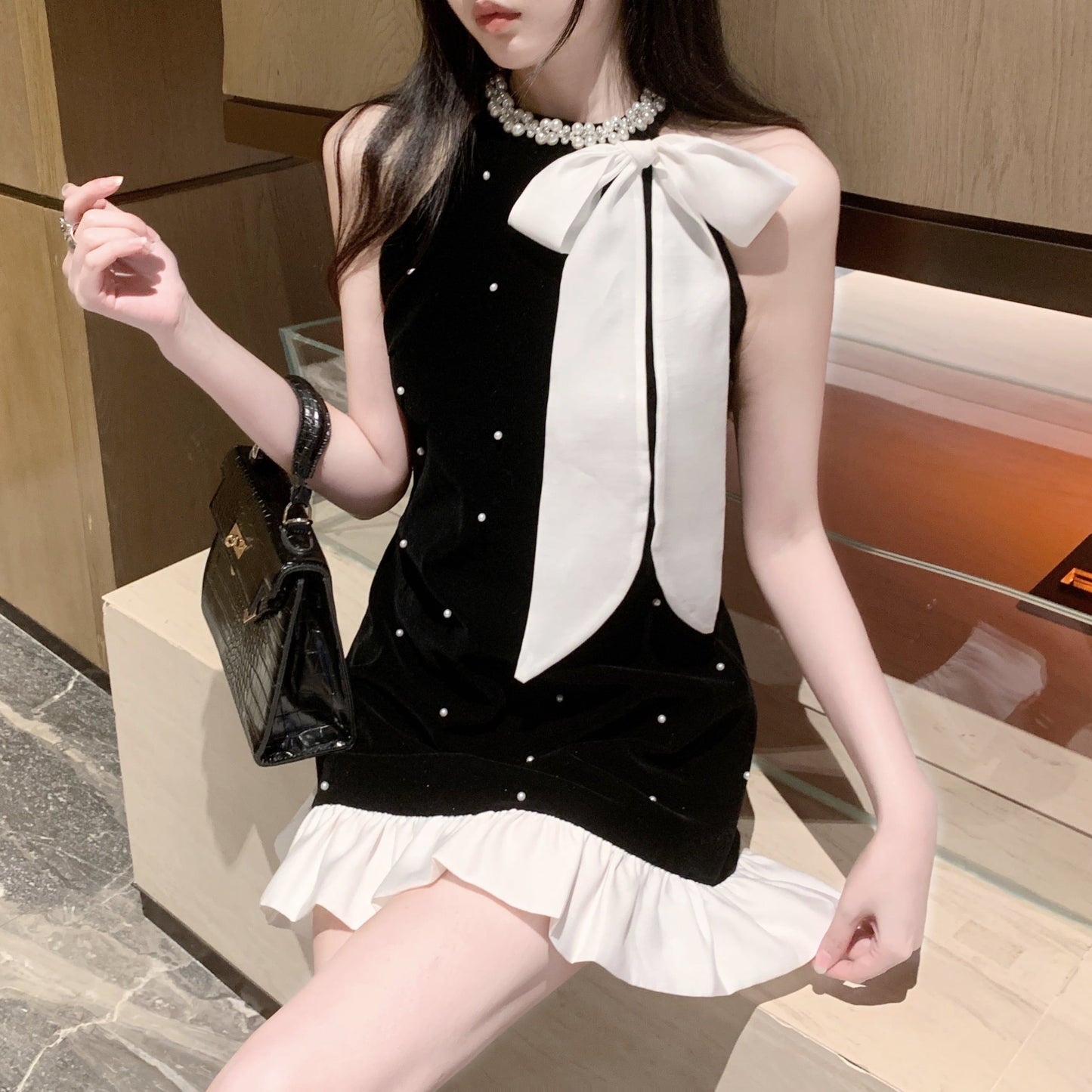 定番シンプル 好感度UP 早い者勝ち カジュアル ワンピース ＜F-11781＞