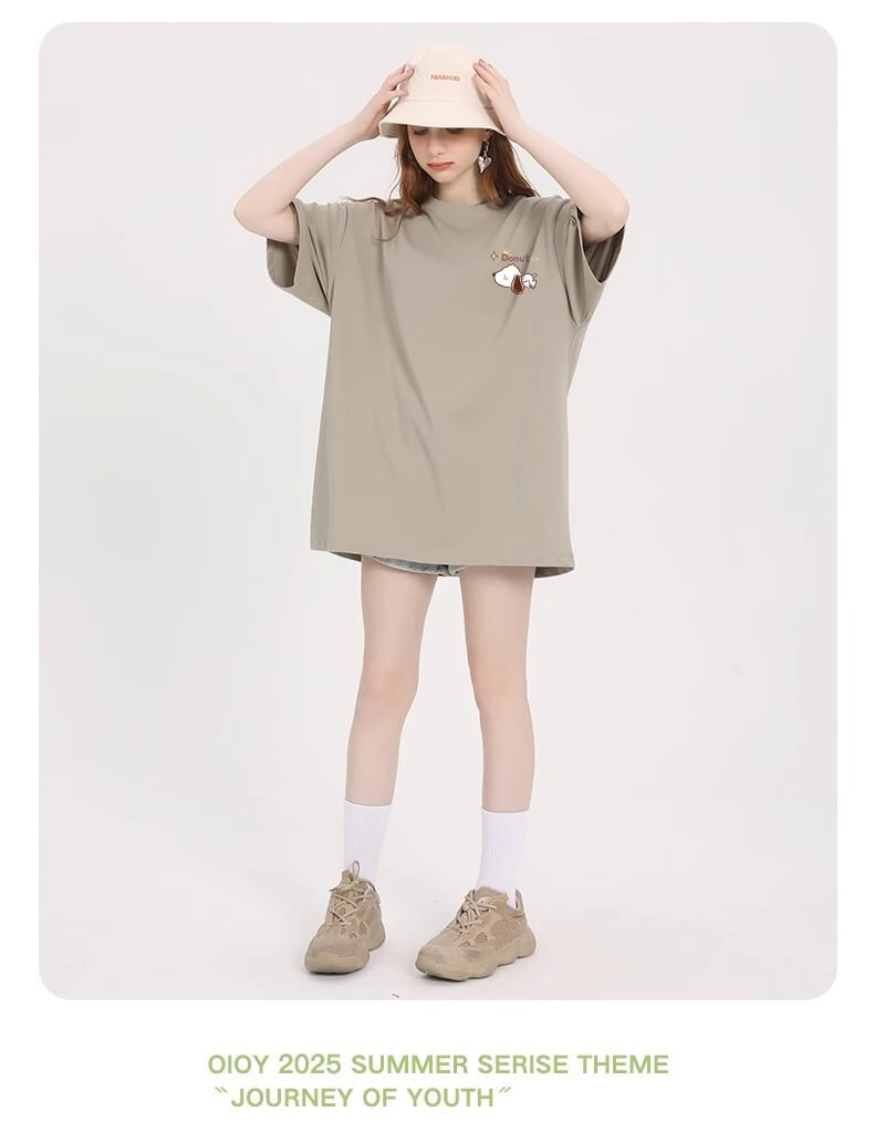 合わせやすい シンプル 大人気 半袖 Tシャツ F-13355
