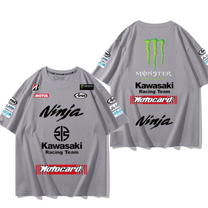 男女兼用 プリント 半袖 Tシャツ F-13264