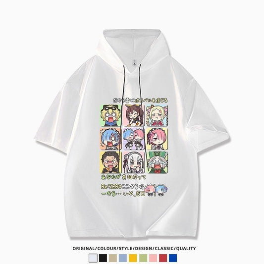 ファッション感満々 着心地良い 全4色 半袖 Tシャツ F-13135