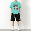 今季マストバイ ファッション男女兼用 超人気 半袖Ｔシャツⅹパンツセット全6色F-6695