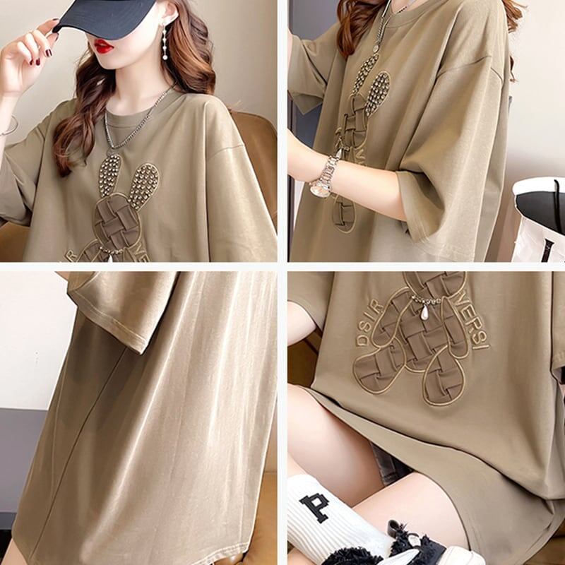 好感度満載   美感いっぱい Tシャツ カットソー＜F-3525＞