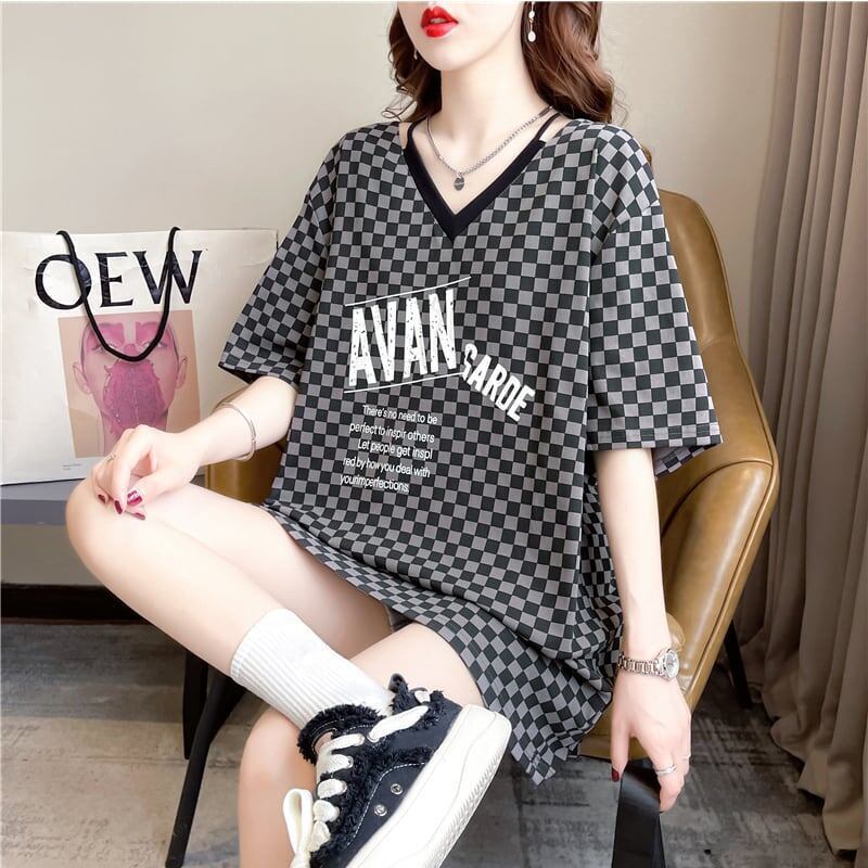 ゆったり感アップ   オシャレ度満点 Tシャツ カットソー＜F-3387＞