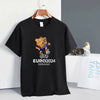 売り切れ必至 プリント カジュアル 半袖Tシャツ 全5色<F-6683>