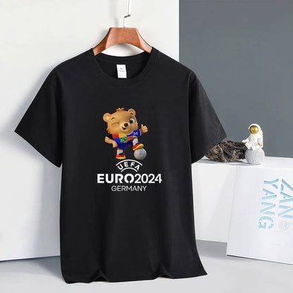売り切れ必至 プリント カジュアル 半袖Tシャツ 全5色<F-6683>