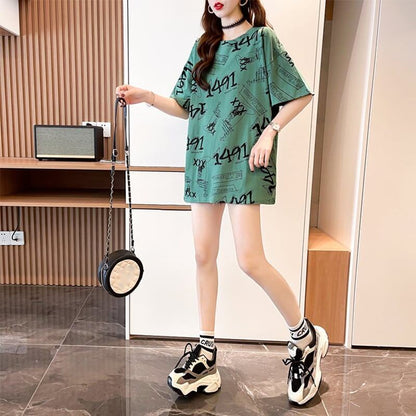 オシャレ度満点   カジュアル カットソー＜F-3301＞
