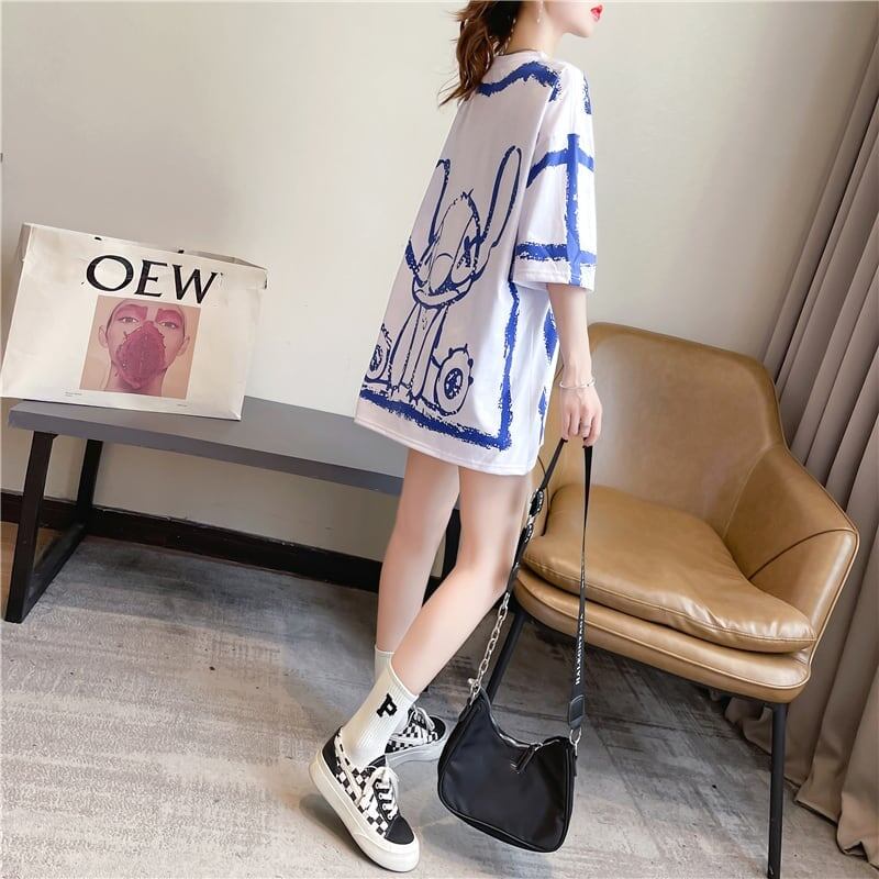 好感度満載   美感いっぱい Tシャツ カットソー＜F-3585＞
