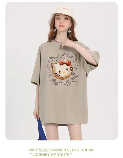 大人可愛い シンプル 大人気 半袖 Tシャツ F-13353