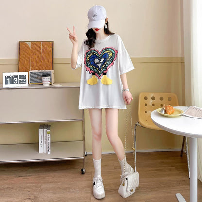 おすすめ   カジュアル 半袖Tシャツ＜F-8136＞