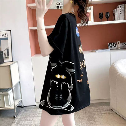 新商品 レース スウィートプリント 全2色 半袖Tシャツ ＜F-8715＞