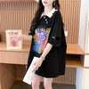 絶対欲しい カジュアル 特別デザイン スウィート プリント 全3色 半袖Tシャツ<F-8521>