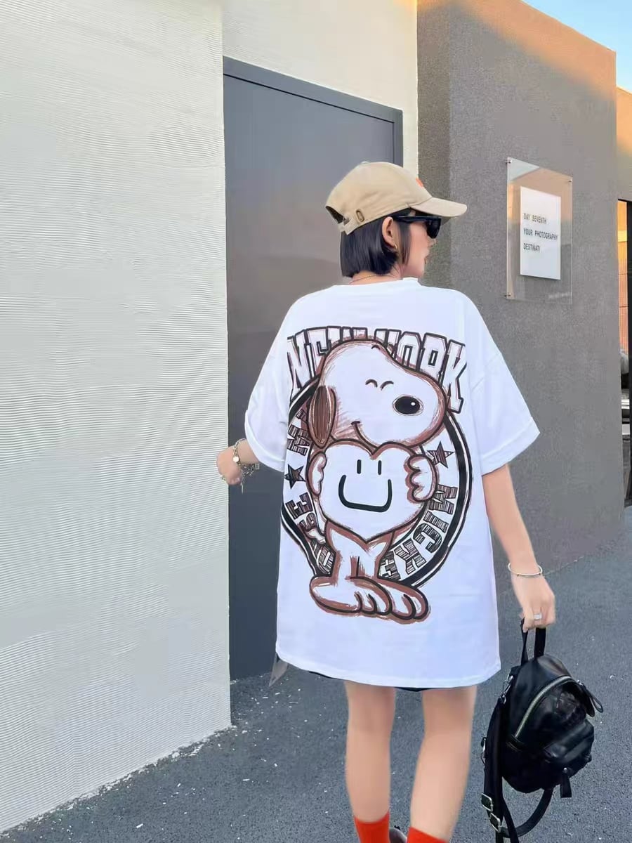 大人気 ゆったり 大人気 半袖 Tシャツ F-13284