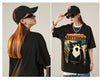 絶対欲しい デザイン性抜群 売り切れ必至 ファッション プリント 4色選択 半袖Tシャツ＜F-9293＞
