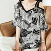 カジュアル   お洒落 Tシャツ カットソー＜F-3143＞