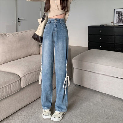 レトロ   スタイリッシュ ワイドパンツ＜F-2862＞