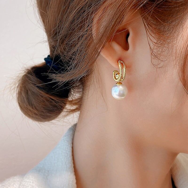 オシャレ度満点 清純甘くて女子力UP 気質溢れる イアリング アクセサリー＜isf-2871＞