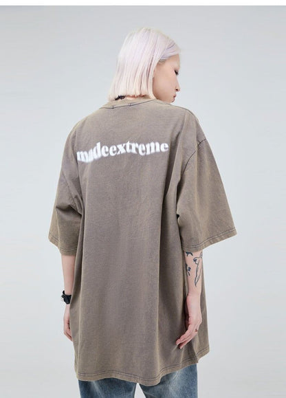 大注目   ストリート系 プリントTシャツ ＜F-2875＞