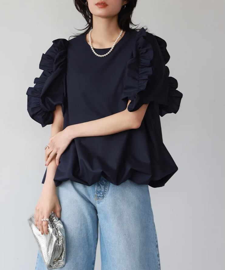 主役級 好感度UP 海外トレンド カジュアル 全3色 半袖 Tシャツ ＜F-11935＞