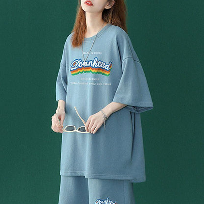 【半額セール】早い者勝ち   半袖Ｔシャツⅹパンツセット全4色