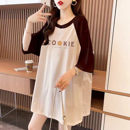 話題沸騰中 プリント 4色選択可 Tシャツ カットソー＜F-8276＞