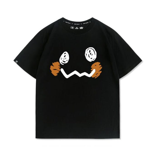 男女兼用 ファッション プリント 半袖 Tシャツ F-13260
