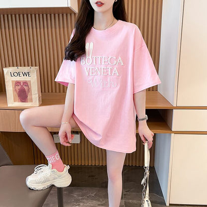 絶対欲しい 早い者勝ち 絶対流行 カジュアル 2色選択 Tシャツ<F-11707>