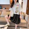 【人気商品再入荷】美人度アップ 好感度UP 海外トレンド カジュアル 全3色 半袖 Tシャツ ＜F-11499＞