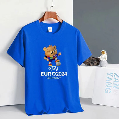 売り切れ必至 プリント カジュアル 半袖Tシャツ 全5色<F-6683>