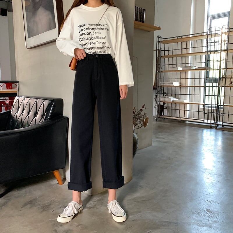 2022S/S 2色 セミワイドチノパンツ ＊F-342