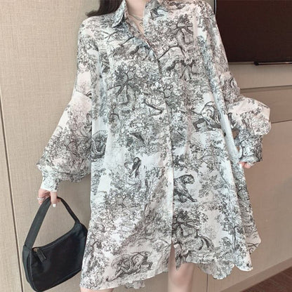 着心地抜群   女性力を高める シャツ ブラウス ワンピース＜F-3147＞