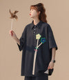期間限定 ゆったり感アップ ファッション Tシャツ＋ショートパンツ セットアップ＜F-8679＞