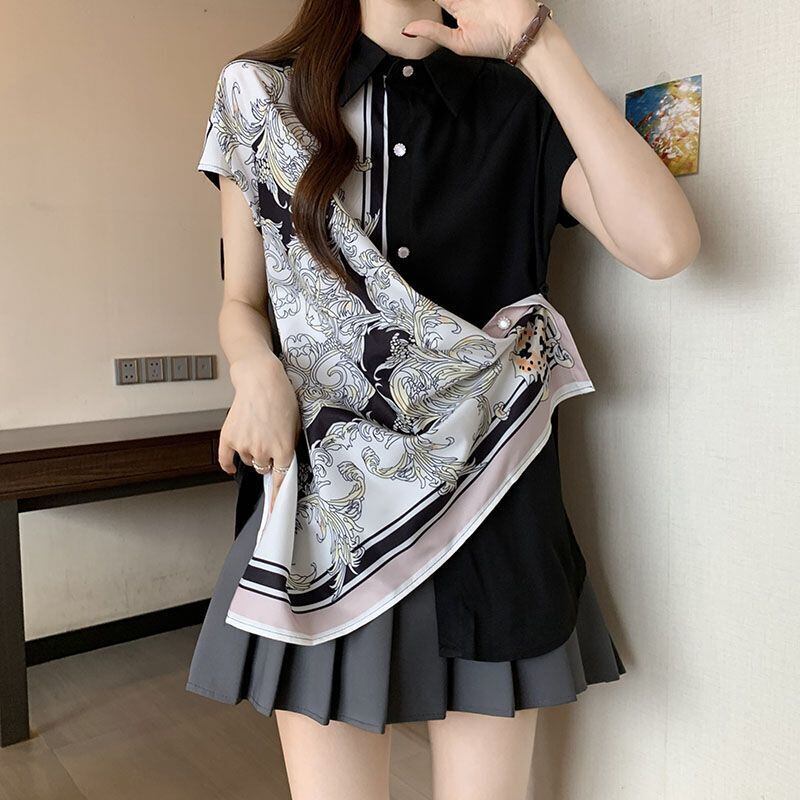 大好評 絶対流行 着回し力抜群 早い者勝ち カジュアル 2色選択 Tシャツ<F-11643>