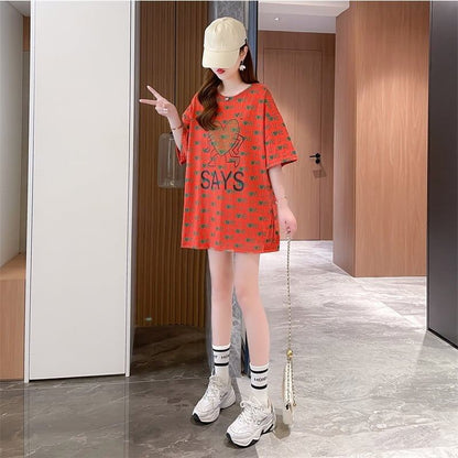 カジュアル   オシャレ度満点 Tシャツ カットソー＜F-3411＞