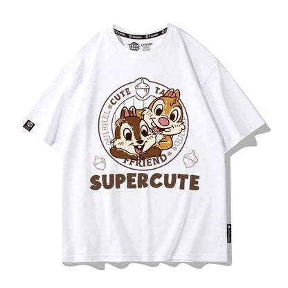 男女兼用 着心地良い シンプル カジュアル 半袖 Tシャツ F-13176